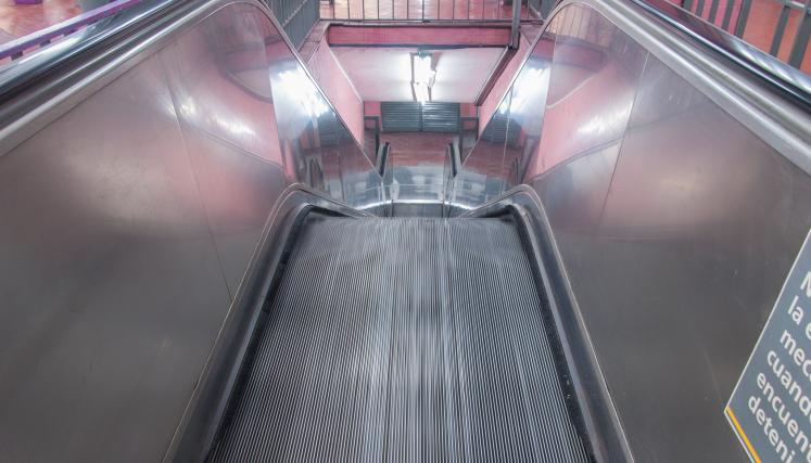 Avanzamos con el Plan de Mantenimiento de escaleras mecánicas    Foto: SBASE