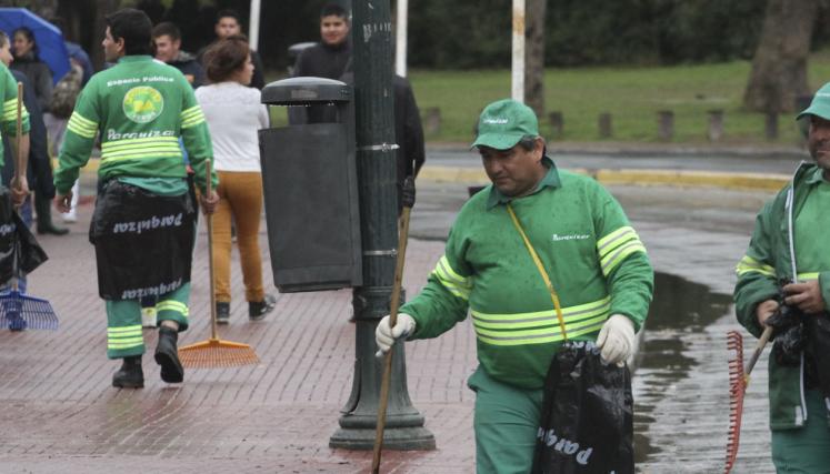 Servicio de barrido en la Ciudad de Buenos Aires