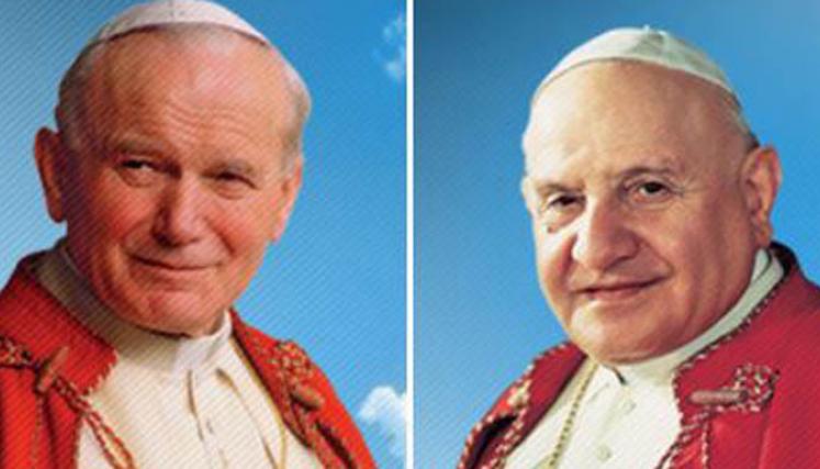 Juan XXIII y Juan Pablo II. Foto: News.va Español 