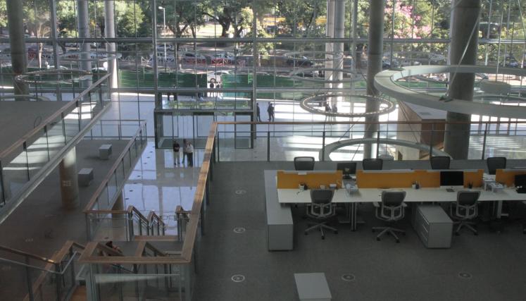 La nueva sede del Gobierno porteño en Parque Patricios. Foto: Estrella Herrera/GCBA.