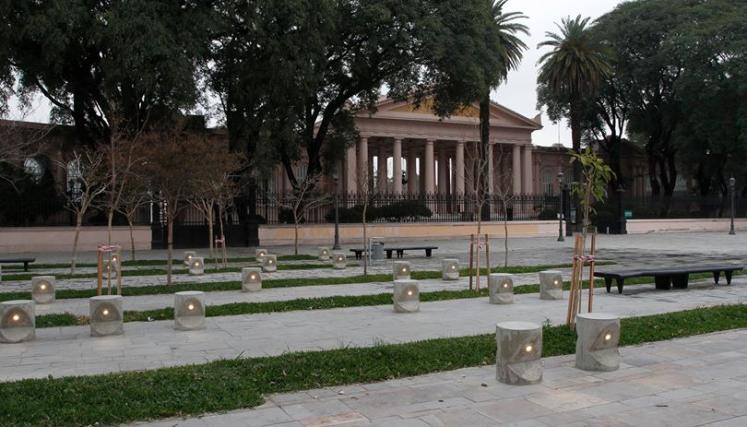Chacarita renovada: más linda, iluminada y ordenada. 