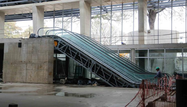 Avanzan las obras del Centro de Convenciones. Imagen: Desarrollo Urbano/GCBA.