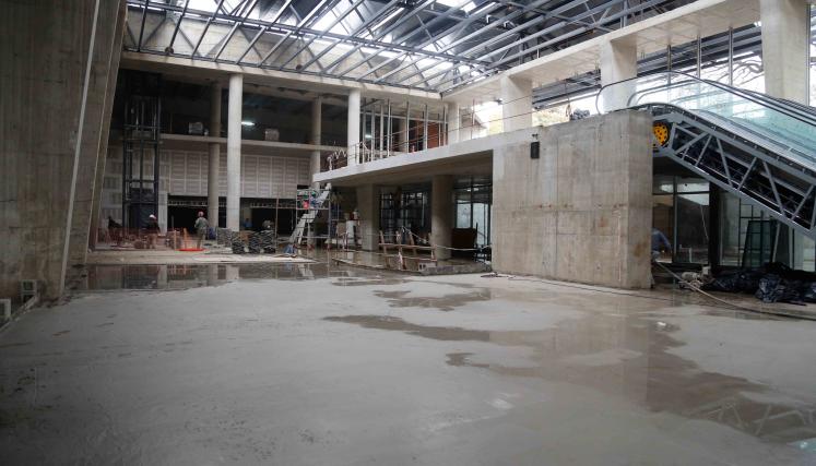 Avanzan las obras del Centro de Convenciones. Imagen: Desarrollo Urbano/GCBA.