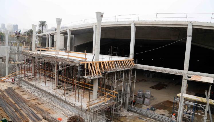 Más avances en el nuevo Centro de Convenciones Buenos Aires. Foto: Desarrollo Urbano/GCBA.