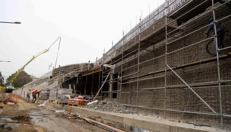 Más avances en el nuevo Centro de Convenciones Buenos Aires. Foto: Desarrollo Urbano/GCBA.