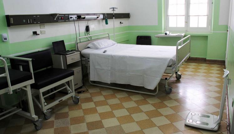 Sala de Hiperobesos en el Hospital Tornú