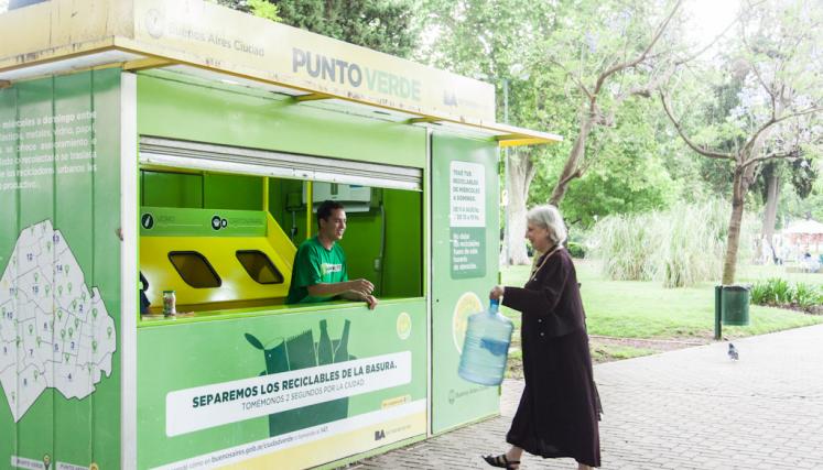 Puntos Verdes. Foto de Estrella Herrera/Web GCBA.