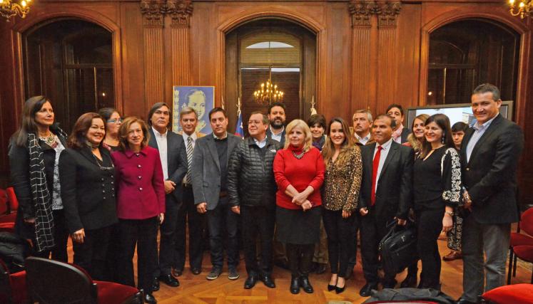 Visita de la Comitiva Alcaldes de la Asociación Chilena de Municipalidades