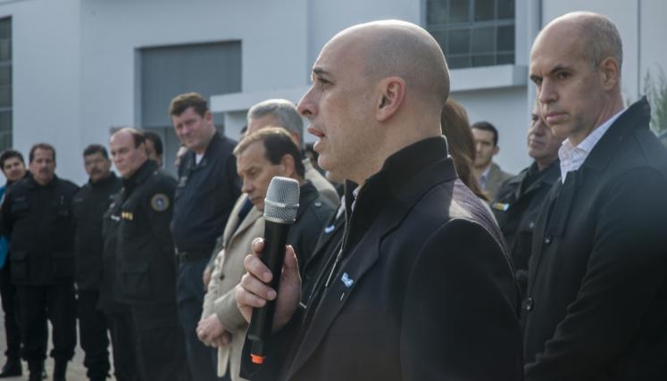El Ministro de Justicia y Seguridad Martín Ocampo