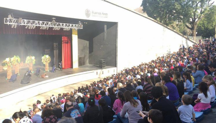 Musicales gratuitos en Parque Centenario. Foto del Ministerio de Cultura/GCBA. 