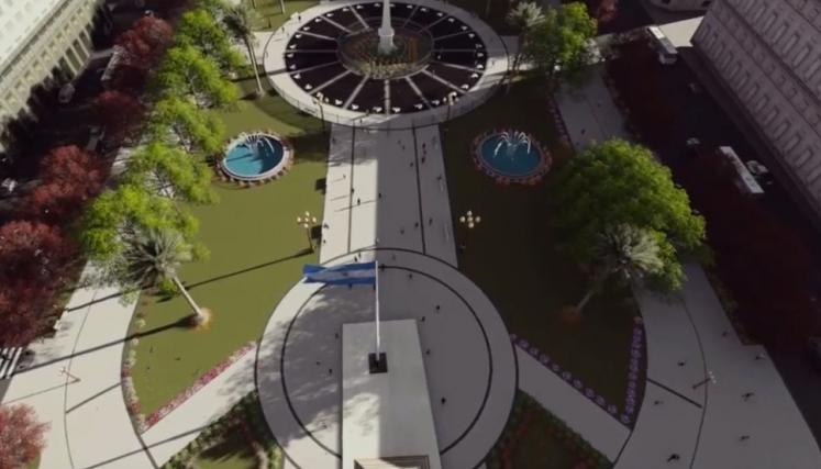 Las obras en la Plaza de Mayo sumarán 2.000 metros de espacio público