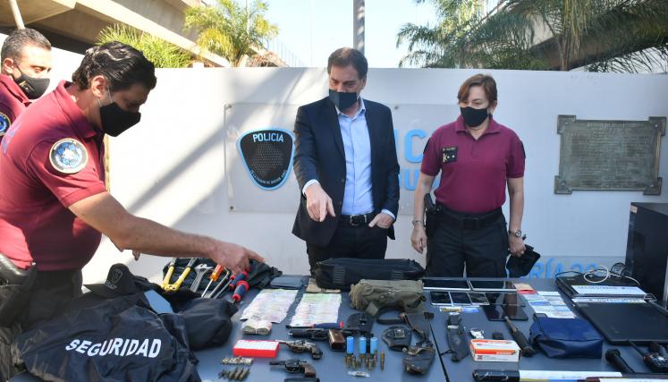 Diego Santilli resaltó que fue un trabajo muy importante de la División de  Robos y Hurtos de la Policía de la Ciudad