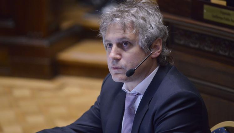 Felipe Miguel en la Legislatura porteña