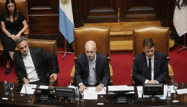 El discurso de Horacio Rodríguez Larreta en la Legislatura porteña