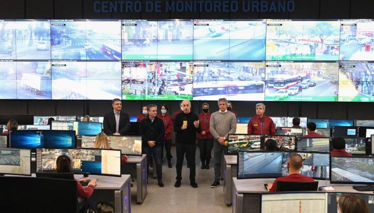 Compromiso cumplido: la Ciudad tiene el 75% del territorio con videovigilancia