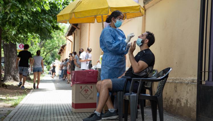 Fotogalería: la lucha contra la pandemia en la Ciudad