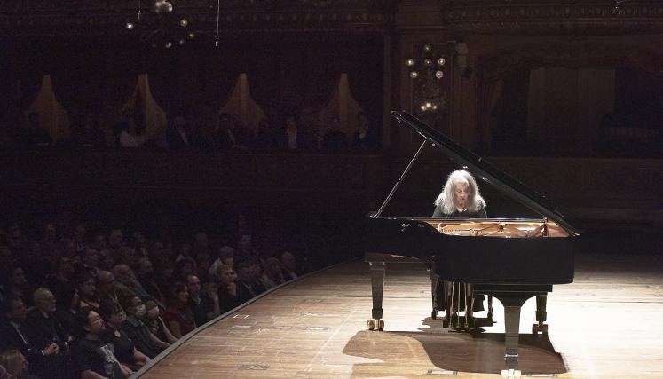 Continúa el ciclo de Martha Argerich en el Teatro Colón. Foto de Arnaldo Colombaroli/Teatro Colón