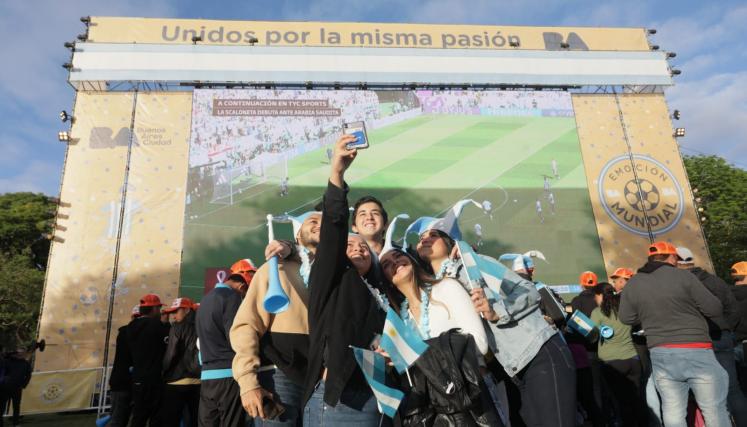 BA Emoción Mundial: la pasión por la Selección Argentina se vive en pantalla gigante y con múltiples actividades